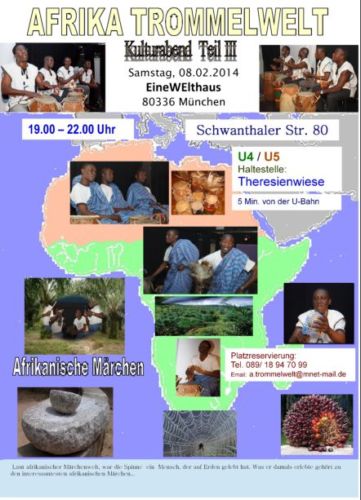 Afrika Trommelwelt - Kulturabend Teil III