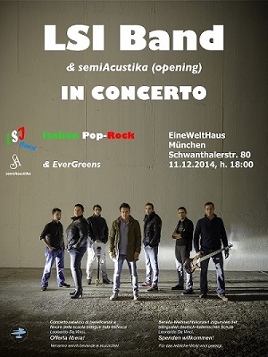 LSI-Band in Concerto - Benefizkonzert - bilingualen deutsch- italienischen Schule Leonardo da Vinci