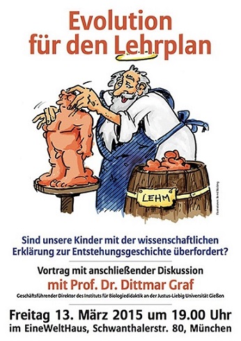 Evolution für den Lehrplan